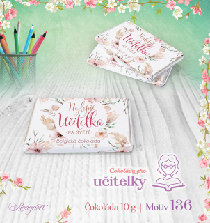 Belgické čokoládky 10 g (7 ks) | Motiv 136